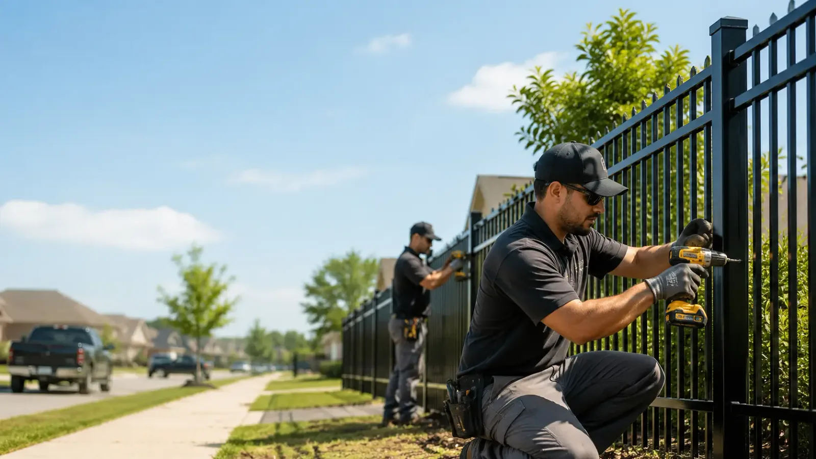 Metal Fence Installation in Wyandanch, NY